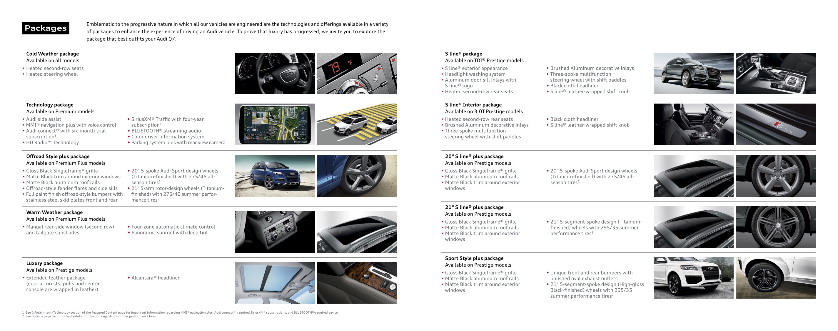 2015 Audi Q7 Brochure Page 9